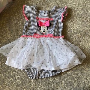 Mini mouse dress for baby